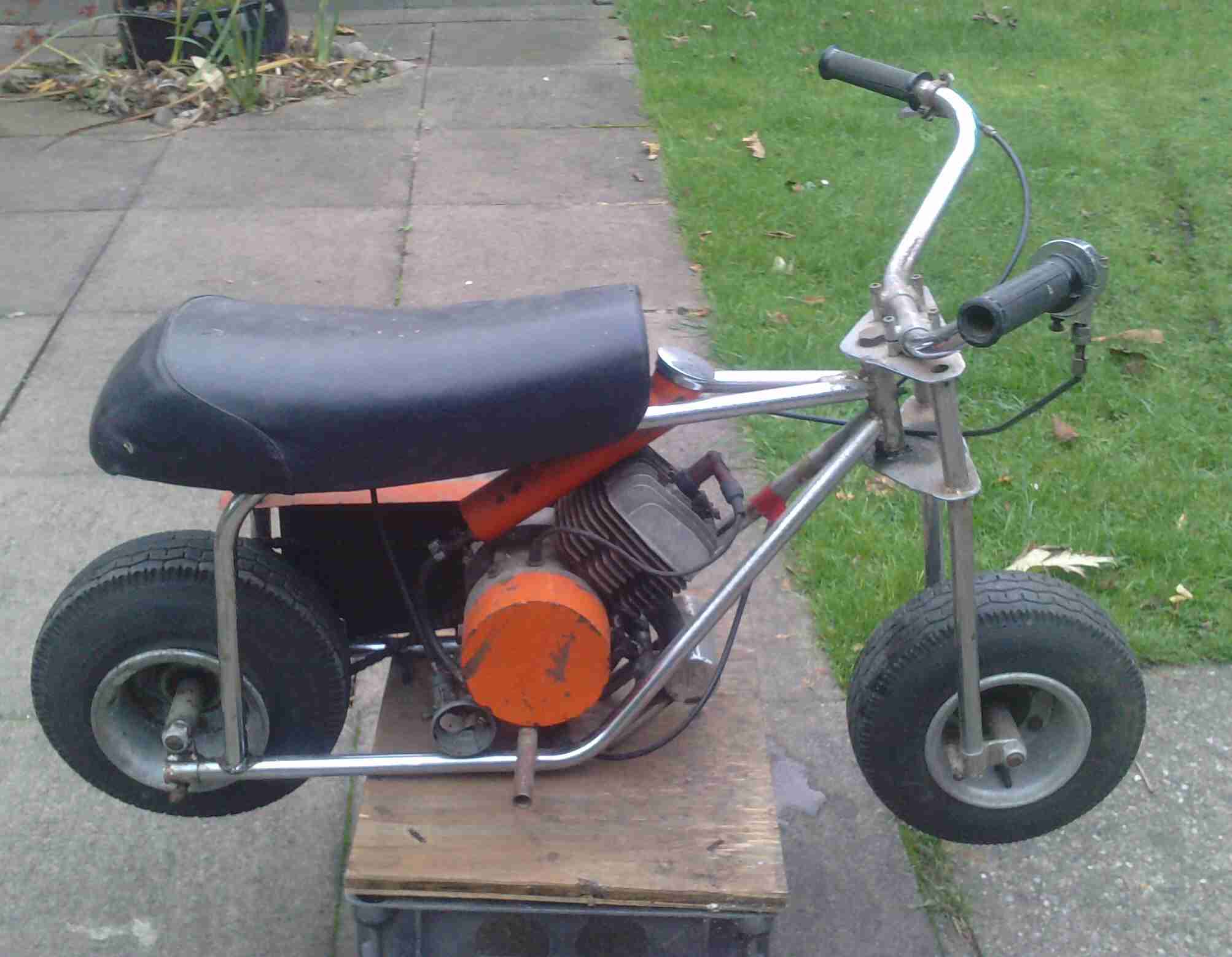 Large shop mini bike
